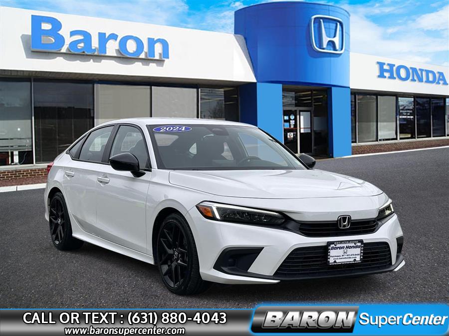 Used 2024 Honda Civic Sedan in Patchogue, New York | Baron Supercenter. Patchogue, New York