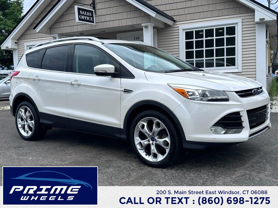 2014 Ford Escape 4WD 4dr Titanium, available for sale in East Windsor, Connecticut | Prime Wheels. East Windsor, Connecticut