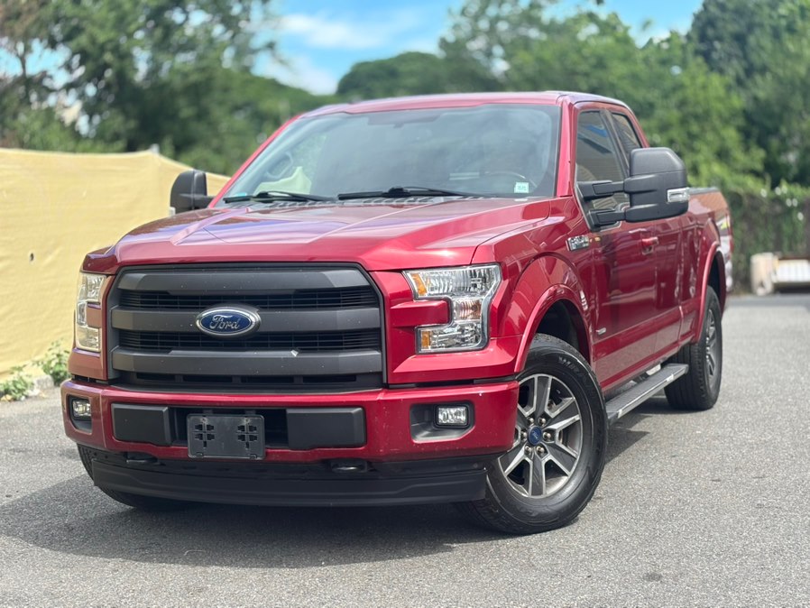 Red 2017 Ford F-150 Pickup Truck Four-Wheel Drive Automatic