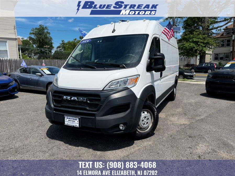 2024 Ram ProMaster Cargo Van Tradesman 2500 High Roof 159" WB w/Pass Seat, available for sale in Elizabeth, New Jersey | Blue Streak Motors. Elizabeth, New Jersey