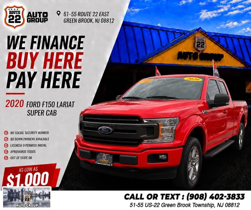 2020 Ford F-150 LARIAT 4WD SuperCab 6.5'' Box, available for sale in Green Brook Township, New Jersey | Route 22 Auto Group. Green Brook Township, New Jersey