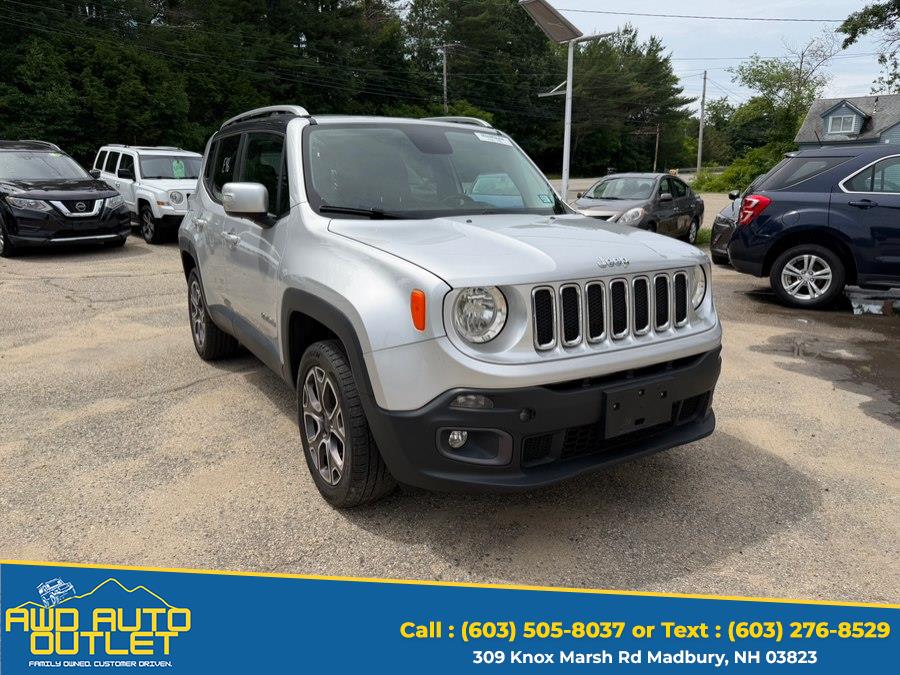 2015 Jeep Renegade 4WD 4dr Limited, available for sale in Madbury, New Hampshire | AWD Auto Outlet. Madbury, New Hampshire