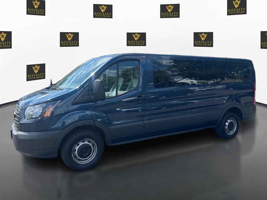 Blue Jeans Metallic 2018 Ford Transit Passenger Van Rear-Wheel Drive Automatic