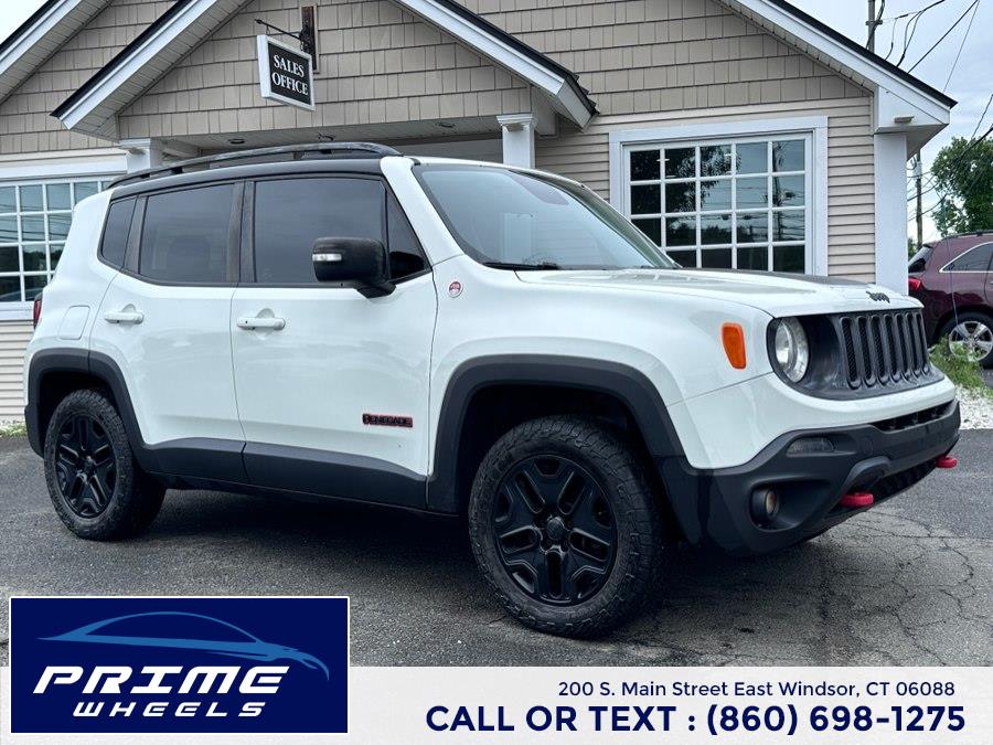 2015 Jeep Renegade 4WD 4dr Trailhawk, available for sale in East Windsor, Connecticut | Prime Wheels. East Windsor, Connecticut