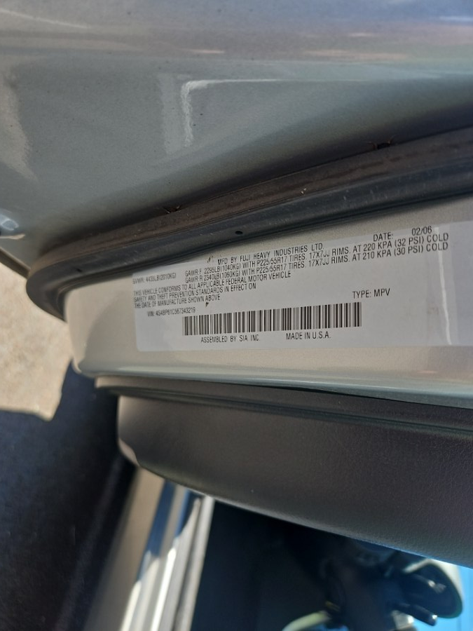 2006 Subaru Outback - Photo 7