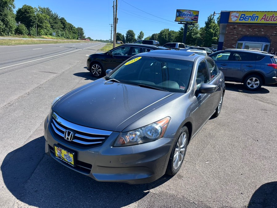 Alabaster Silver Metallic 2012 Honda Accord Sedan Front-Wheel Drive Automatic