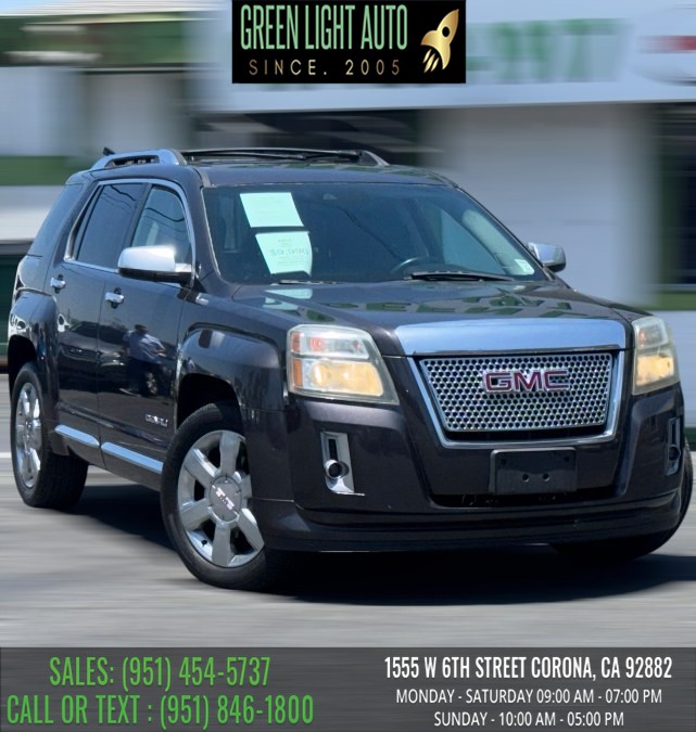 Used 2013 GMC Terrain Denali in Corona, California | Green Light Auto. Corona, California