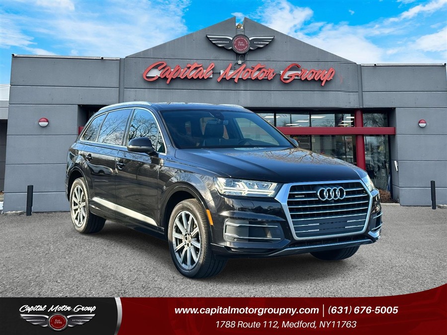 Night Black 2019 Audi Q7 SUV / Crossover All-Wheel Drive Automatic