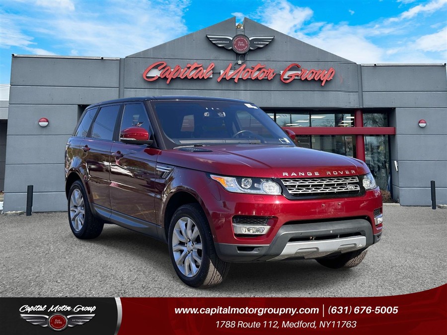 Red 2016 Land Rover Range Rover Sport SUV / Crossover All-Wheel Drive Automatic