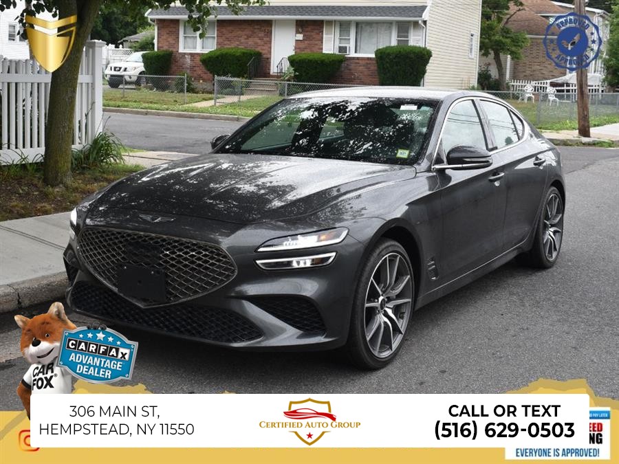 2025 Genesis G70 2.5T, available for sale in Hempstead, New York | Certified Auto Group. Hempstead, New York