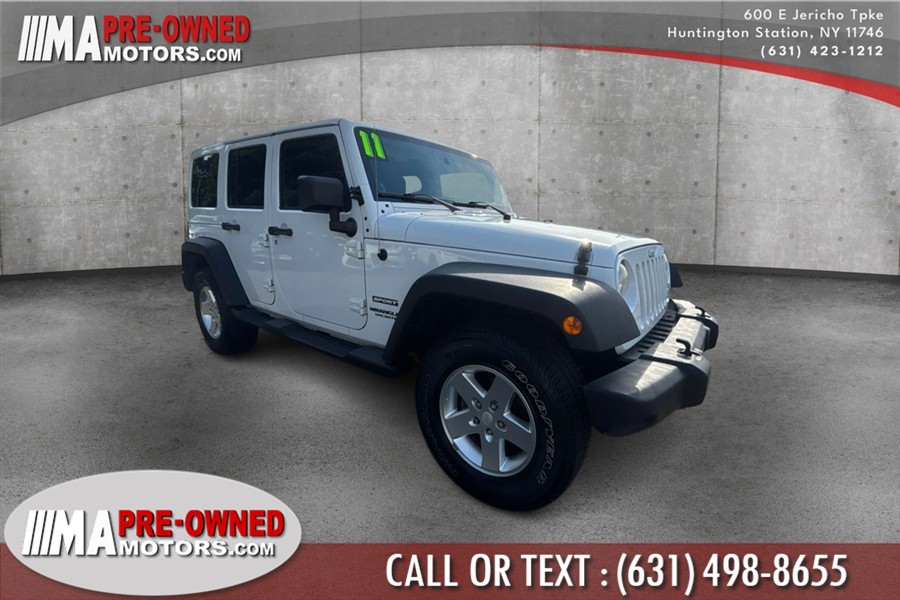 Used 2011 Jeep Wrangler Unlimited in Huntington Station, New York | M & A Motors. Huntington Station, New York