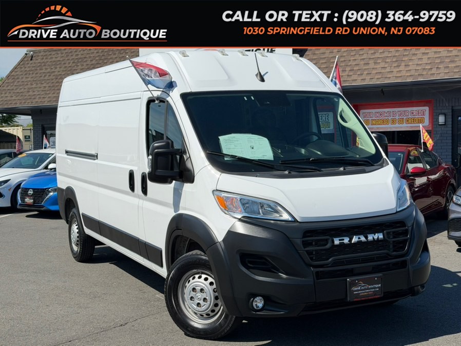 2025 Ram ProMaster Cargo Van Tradesman 2500 High Roof 159" WB w/Pass Seat, available for sale in Union, New Jersey | Drive Auto Boutique. Union, New Jersey