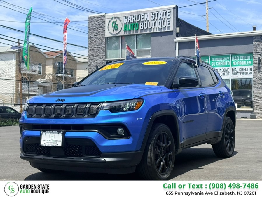 2022 Jeep Compass Latitude 4x4, available for sale in Elizabeth, New Jersey | Garden State Auto Boutique. Elizabeth, New Jersey