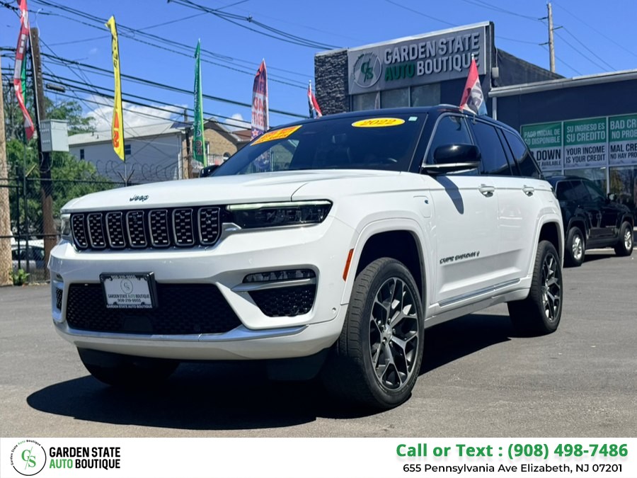 2022 Jeep Grand Cherokee 4xe Summit 4x4, available for sale in Elizabeth, New Jersey | Garden State Auto Boutique. Elizabeth, New Jersey