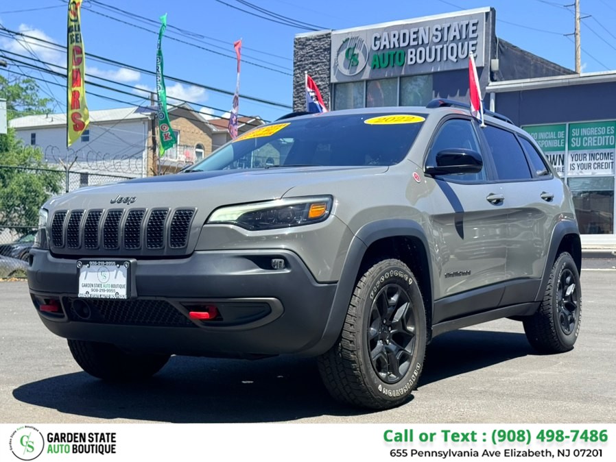 2022 Jeep Cherokee Trailhawk 4x4, available for sale in Elizabeth, New Jersey | Garden State Auto Boutique. Elizabeth, New Jersey