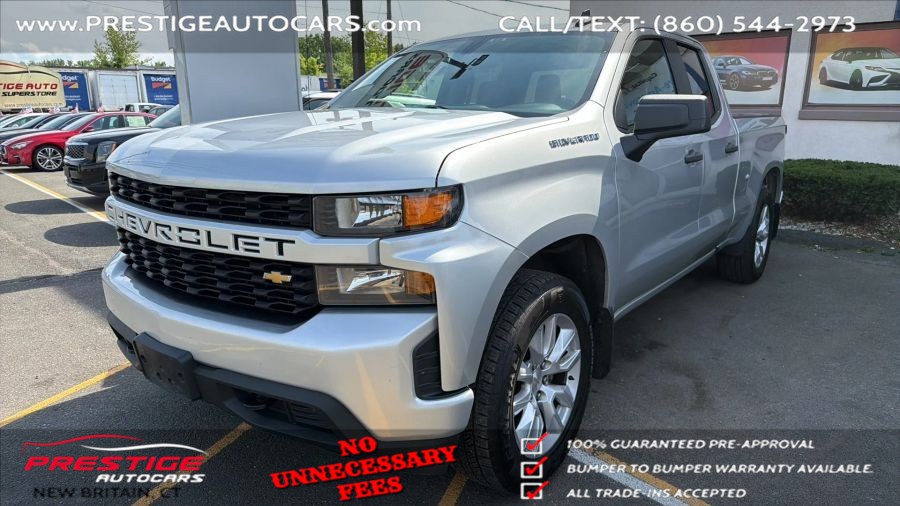 Used 2021 Chevrolet Silverado 1500 Double Cab in NEW BRITAIN, Connecticut | Prestige Auto Superstore. NEW BRITAIN, Connecticut