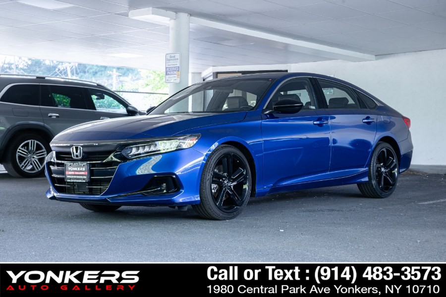 Still Night Pearl 2021 Honda Accord Sedan Front-Wheel Drive Automatic