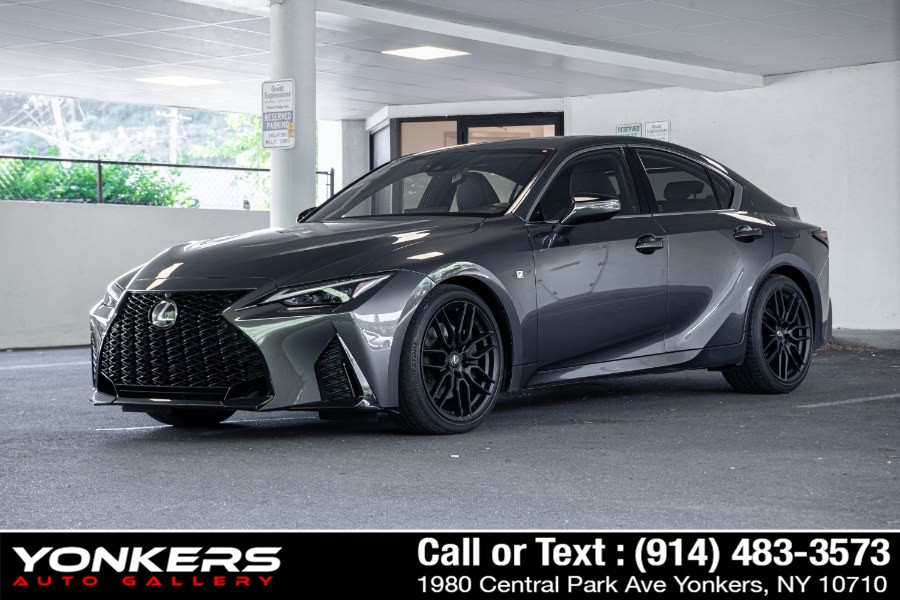 Cloudburst Gray 2023 Lexus IS Sedan Rear-Wheel Drive Automatic