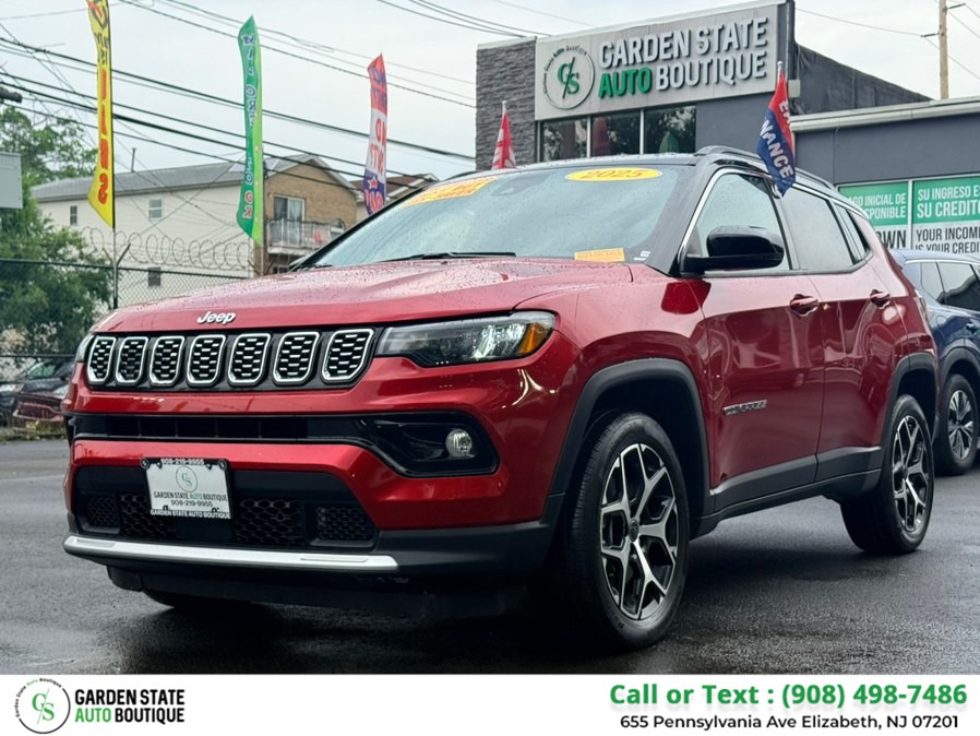 2025 Jeep Compass Limited 4x4, available for sale in Elizabeth, New Jersey | Garden State Auto Boutique. Elizabeth, New Jersey