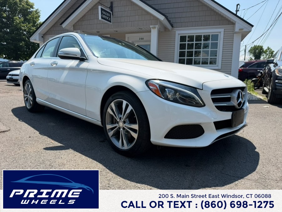 2015 Mercedes-Benz C-Class 4dr Sdn C300 4MATIC, available for sale in East Windsor, Connecticut | Prime Wheels. East Windsor, Connecticut