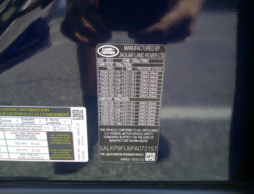 2023 Land Rover Range Rover - $89,980