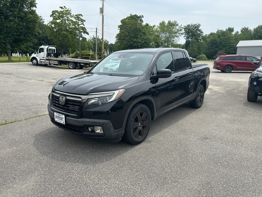 Crystal Black Pearl 2019 Honda Ridgeline Pickup Truck All-Wheel Drive Automatic