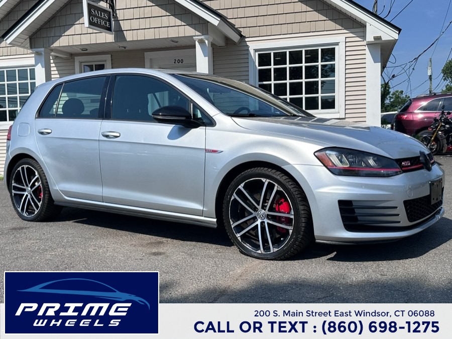 2017 Volkswagen Golf GTI 2.0T 4-Door S DSG, available for sale in East Windsor, Connecticut | Prime Wheels. East Windsor, Connecticut