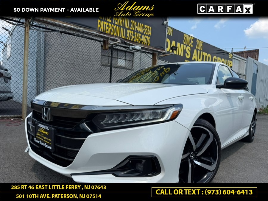Used 2021 Honda Accord Sedan in Little Ferry , New Jersey | Adams Auto Group . Little Ferry , New Jersey