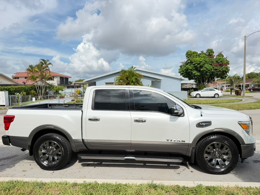 2017 Nissan Titan Crew Cab SL Platinum Reserve, available for sale in Hialeah, Florida | The Palm Motors LLC. Hialeah, Florida