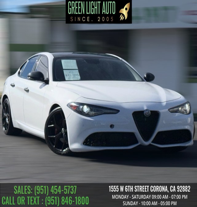 Used 2019 Alfa Romeo Giulia in Corona, California | Green Light Auto. Corona, California
