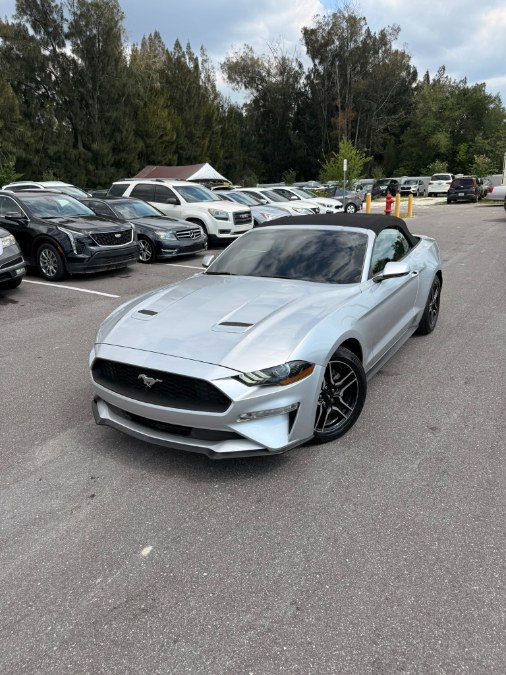 Ingot Silver Metallic 2019 Ford Mustang Convertible Rear-Wheel Drive Automatic