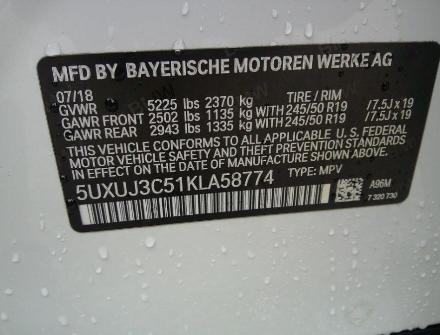 2019 BMW X4 - $18,800