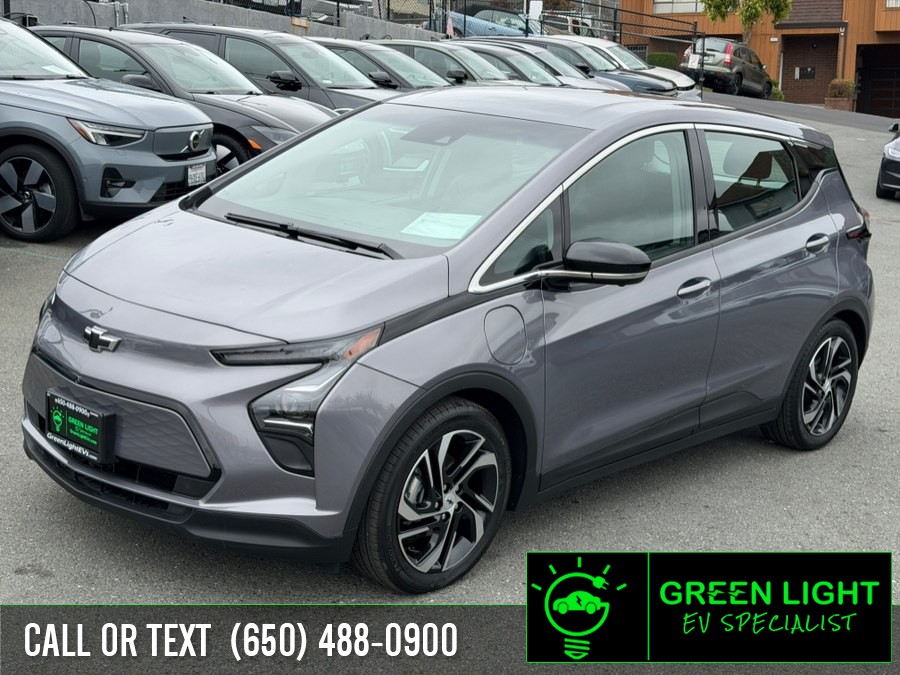 Gray Ghost Metallic 2023 Chevrolet Bolt EV Hatchback Front-Wheel Drive Automatic