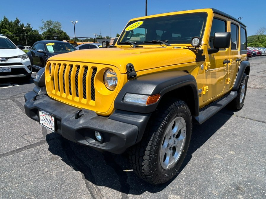 Used 2018 Jeep Wrangler Unlimited in Manchester, Connecticut | Vernon Auto Sale & Service. Manchester, Connecticut