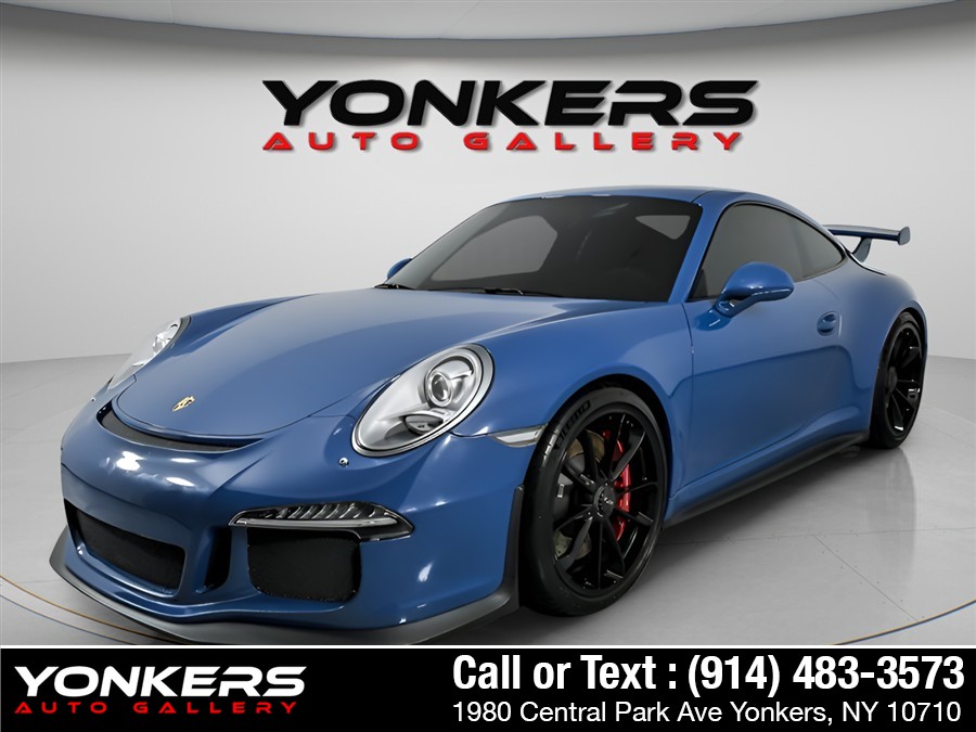 Blue 2015 Porsche 911 Coupe Rear-Wheel Drive Automatic
