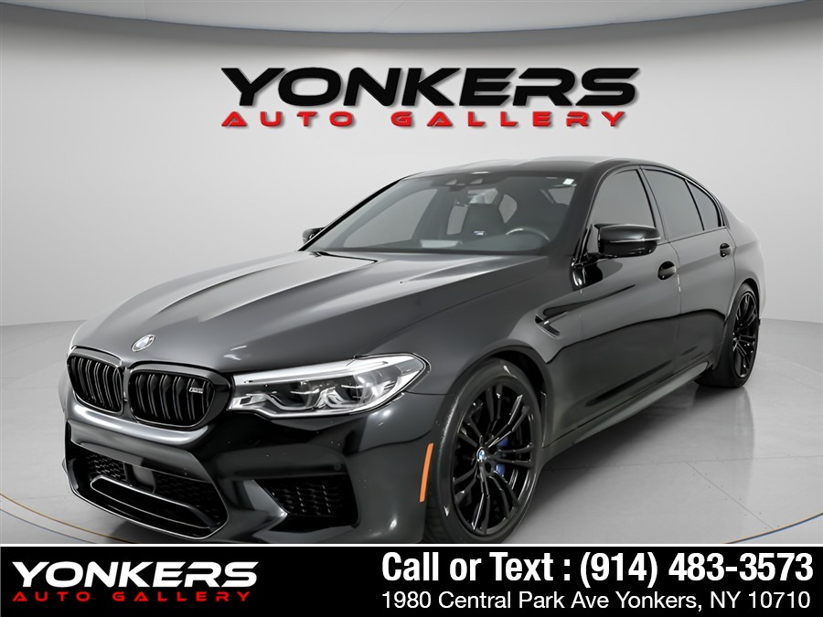 Black Sapphire Metallic 2020 BMW M5 Sedan All-Wheel Drive Automatic