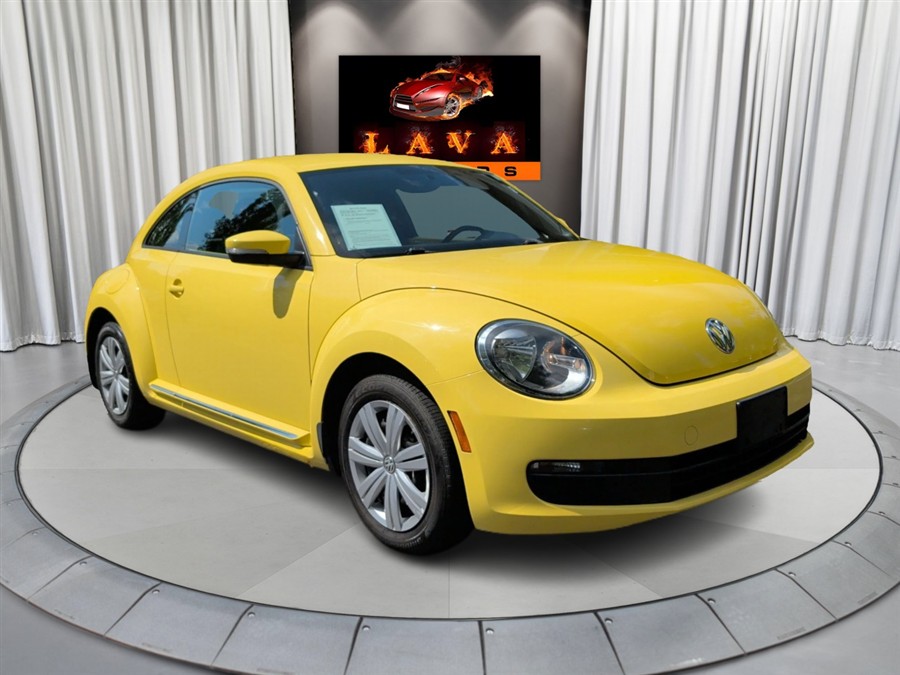 Yellow Rush 2013 Volkswagen Beetle Hatchback Front-Wheel Drive Manual