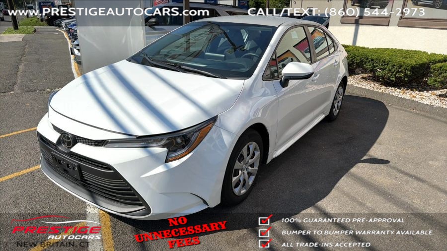 Used 2024 Toyota Corolla in NEW BRITAIN, Connecticut | Prestige Auto Superstore. NEW BRITAIN, Connecticut