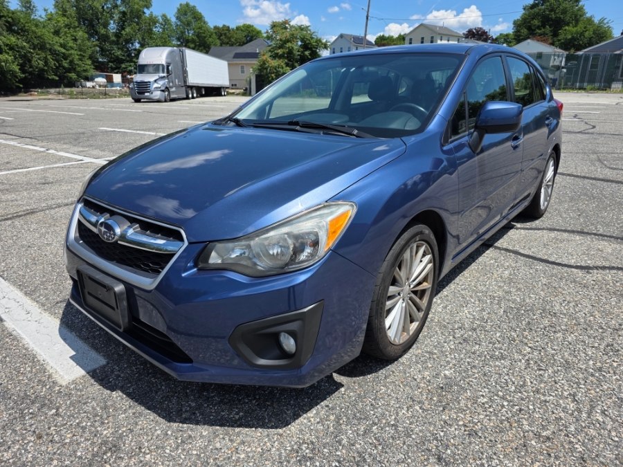 Blue 2013 Subaru Impreza Hatchback All-Wheel Drive Automatic