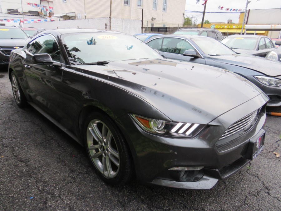 Gray 2017 Ford Mustang Coupe Rear-Wheel Drive Automatic