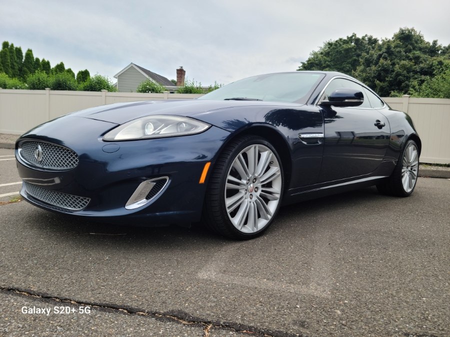Indigo Blue Metallic 2013 Jaguar XK-Series Coupe Rear-Wheel Drive Automatic