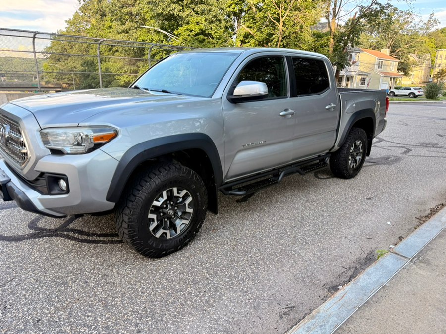 Silver Sky Metallic 2017 Toyota Tacoma Pickup Truck Four-Wheel Drive Manual