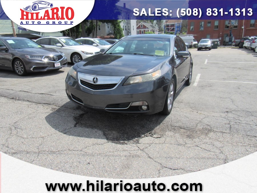 Gray (Graphite Luster Metallic) 2014 Acura TL Sedan Front-Wheel Drive Automatic