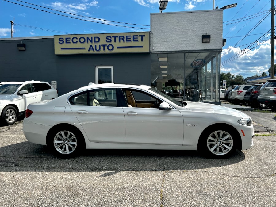 Alpine White 2014 BMW 5 Series Sedan All-Wheel Drive Automatic