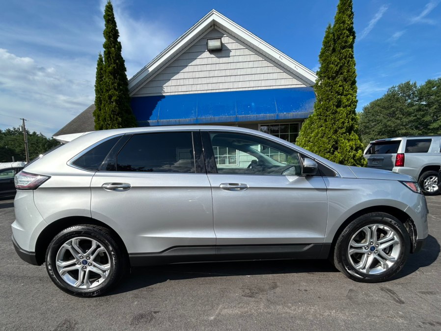 Ingot Silver Metallic 2017 Ford Edge SUV / Crossover All-Wheel Drive Automatic