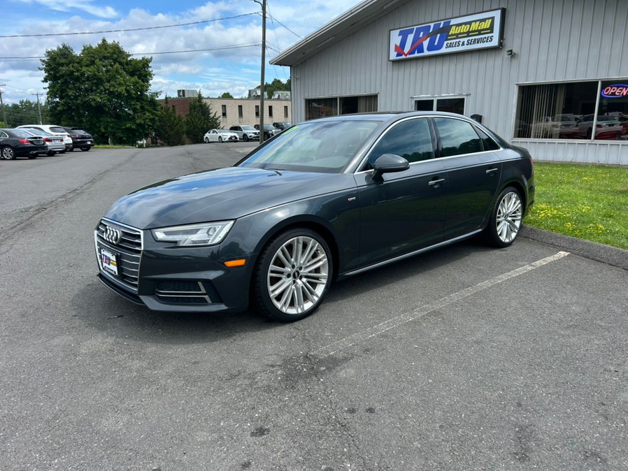 Daytona Gray Pearl Effect 2017 Audi A4 Sedan All-Wheel Drive Automatic
