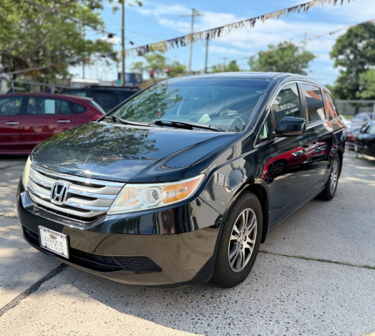 Black 2012 Honda Odyssey Minivan Front-Wheel Drive Automatic