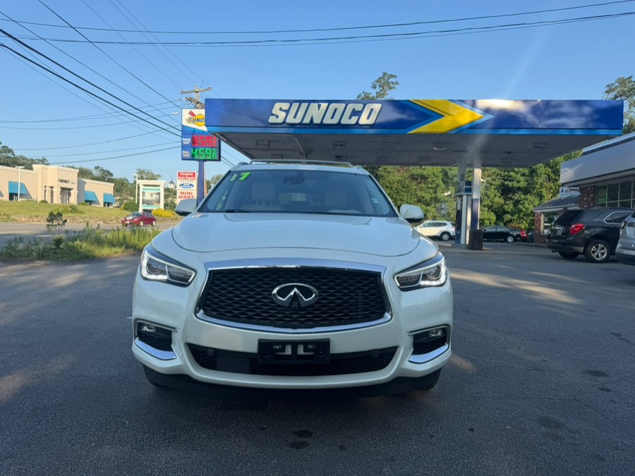 White 2017 INFINITI QX60 SUV / Crossover All-Wheel Drive Automatic