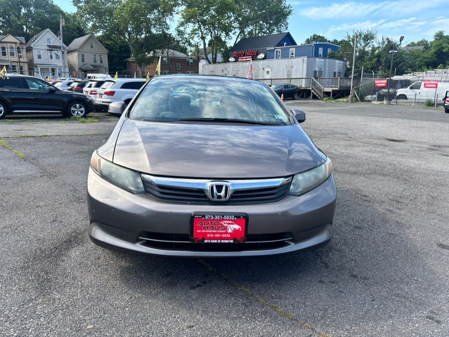 Urban Titanium Metallic 2012 Honda Civic Sedan Front-Wheel Drive Automatic