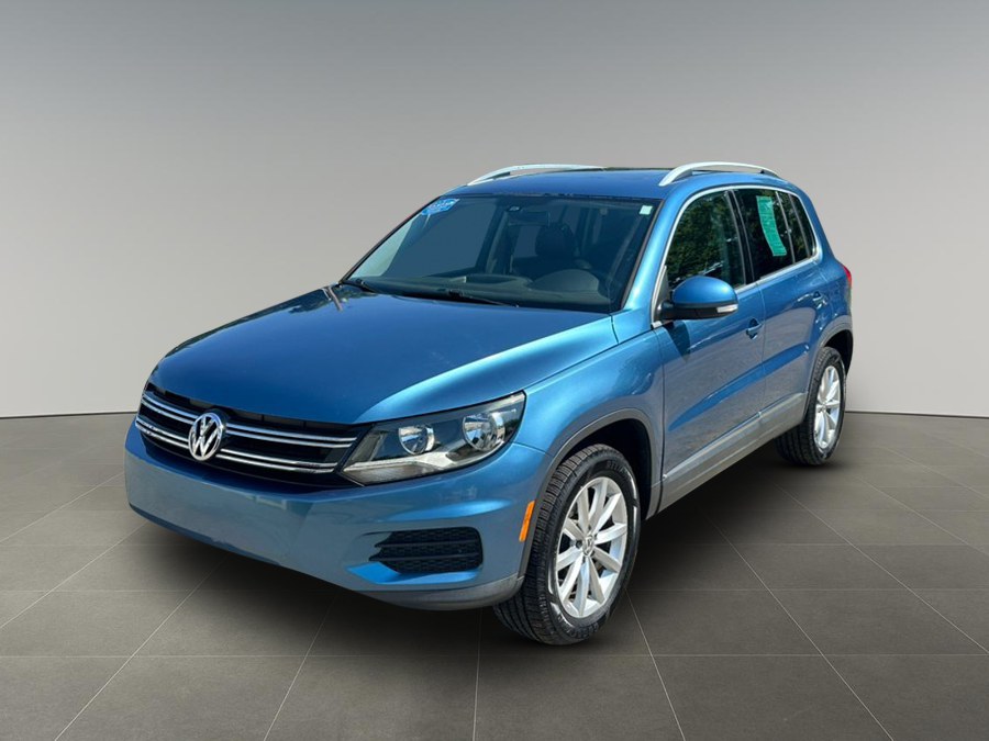 Blue 2017 Volkswagen Tiguan SUV / Crossover All-Wheel Drive Automatic
